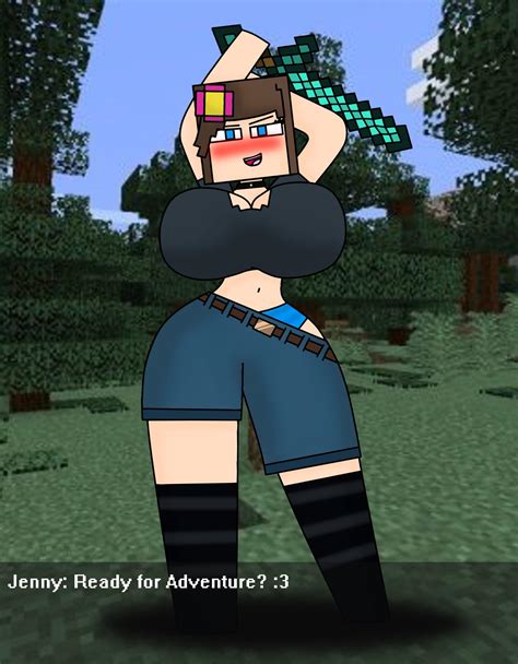 porno de minecraft de jenny|Minecraft Jenny